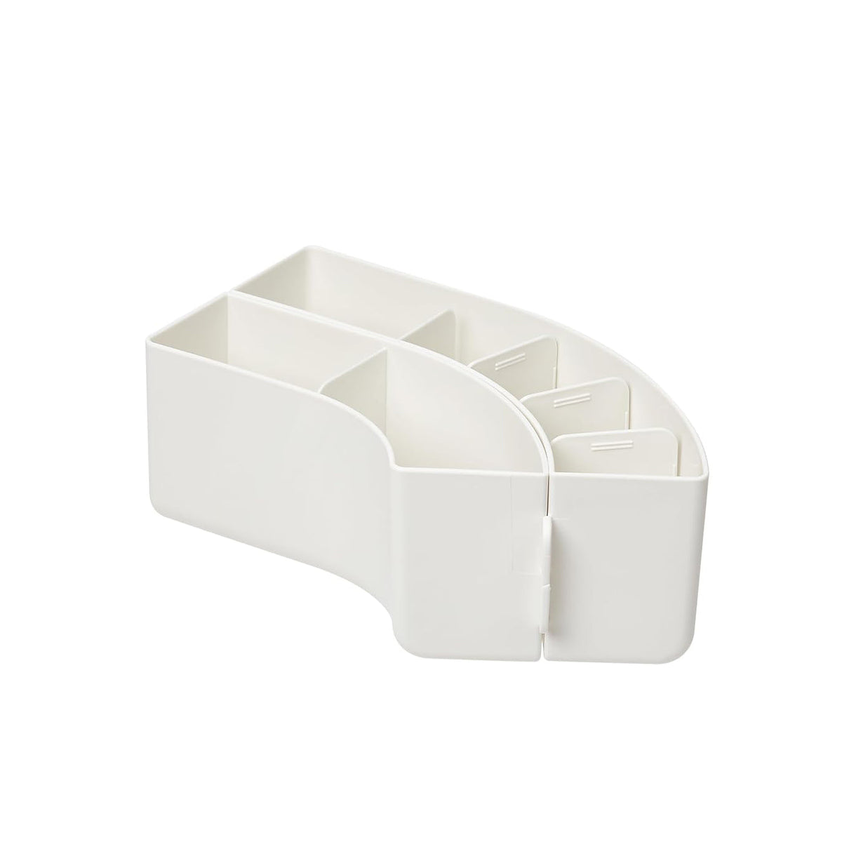 Litem Pen Stand 6 Compartment Train - Ivory
