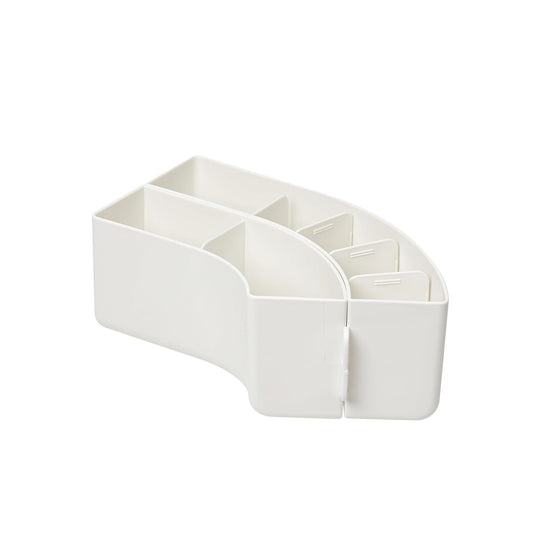 Litem Pen Stand 6 Compartment Train - Ivory