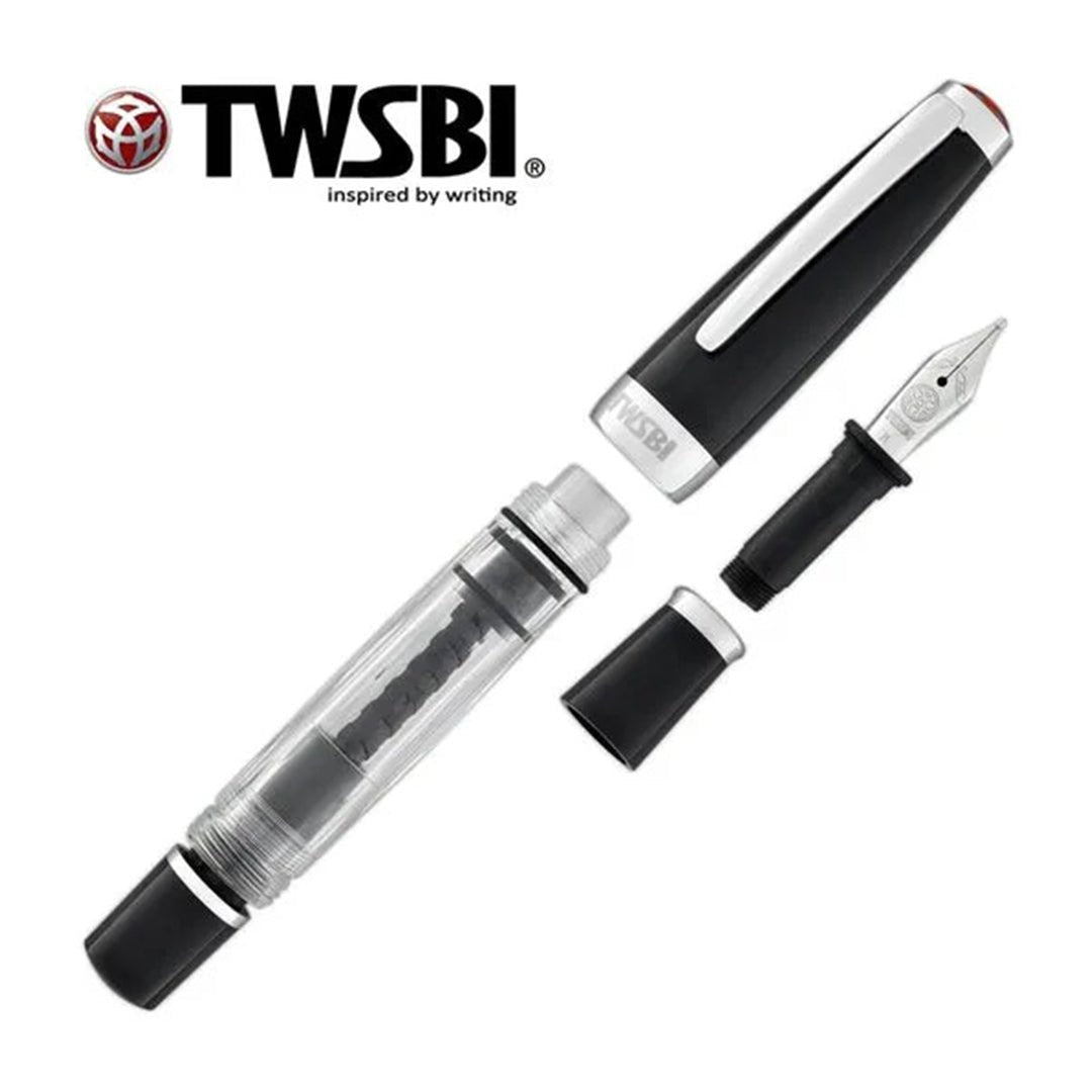 Twsbi | Diamond Mini | Black Extra | Fountain Pen -